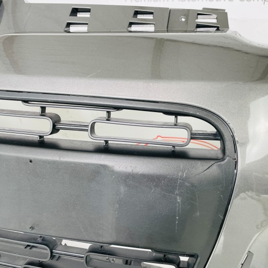 Fiat Panda Iii Front Bumper Genuine Grey Mk3 735520671 | 2012-2020 [au120]