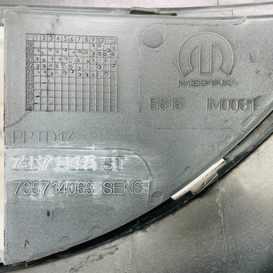 Fiat 500e Front Bumper Electric Icon Passion Genuine 735714055 | 2021 – 2025