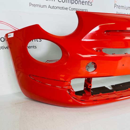 Fiat 500 Lounge Front Bumper Se Face Lift Genuine Red 735619491 2016–2021 [ap1]