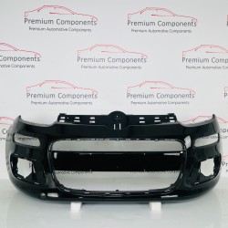 Fiat Panda Front Bumper Mk3 Genuine Black 735520671 | 2012-2020 [aw17]