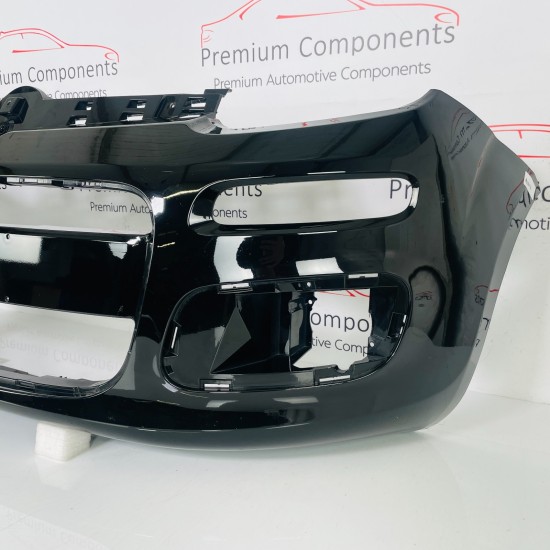 Fiat Panda Front Bumper Mk3 Genuine Black 735520671 | 2012-2020 [aw17]