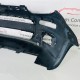 Fiat Panda Front Bumper Mk3 Genuine Black 735520671 | 2012-2020 [aw17]