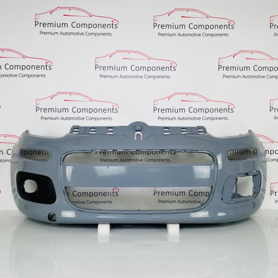 Fiat Panda Front Bumper Iii Mk3 Genuine Grey 735520671 | 2012-2020 [aw70]