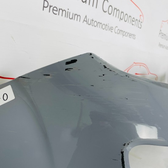 Fiat Panda Front Bumper Iii Mk3 Genuine Grey 735520671 | 2012-2020 [aw70]