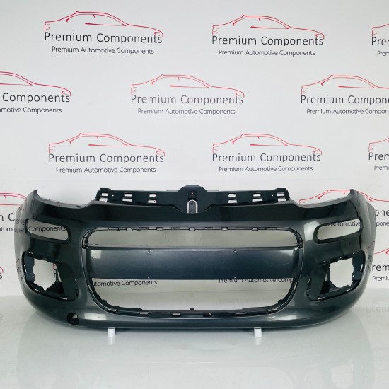 Fiat Panda Front Bumper Iii Mk3 Genuine Grey 735520671 | 2012-2020 [aw78]