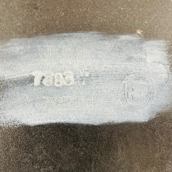 Fiat Panda Front Bumper Iii Mk3 Genuine Grey 735520671 | 2012-2020 [aw78]