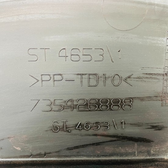 Fiat 500 Front Bumper Se Genuine Red 735426888 | 2007–2015 [as74]