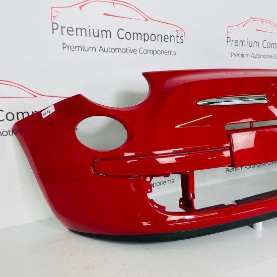 Fiat 500 Front Bumper Se Genuine Red 735426888 | 2007–2015 [as74]