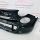 Fiat 500 Front Bumper Facelift Genuine Black 735619476 | 2016–2023 [Bc68]