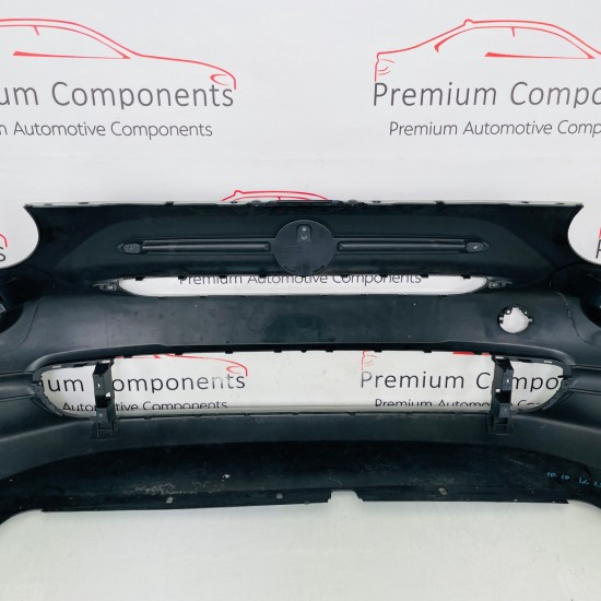 Fiat 500 Front Bumper Facelift Genuine Black 735619476 | 2016–2023 [Bc68]