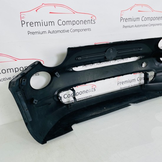 Fiat 500 Front Bumper Facelift Genuine Black 735619476 | 2016–2023 [Bc68]