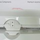 Fiat 500x Cross Front Bumper Genuine White Urban Cross 52102556 2018–2022