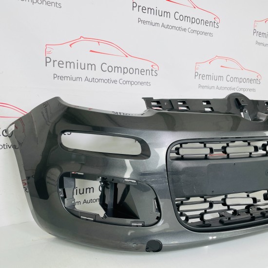 Fiat Panda Front Bumper Mk3 Genuine Grey 735520671 | 2012-2020 [aw112]