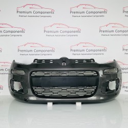 Fiat Panda Front Bumper Mk3 Genuine Grey 735520671 | 2012-2020 [au120]