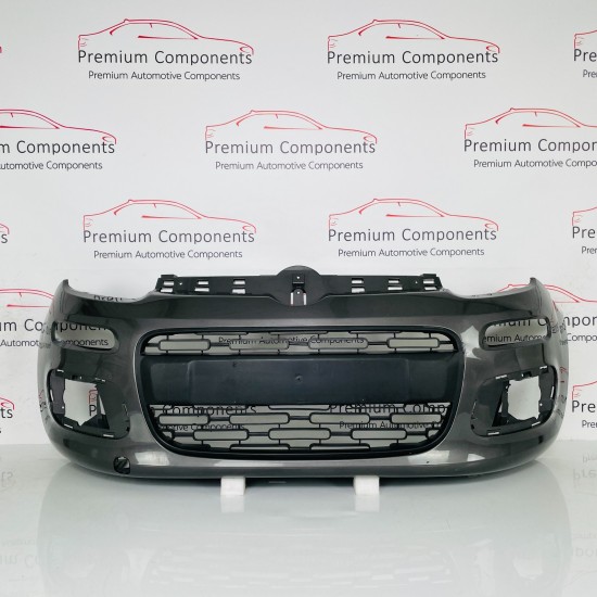 Fiat Panda Front Bumper Mk3 Genuine Grey 735520671 | 2012-2020 [au120]
