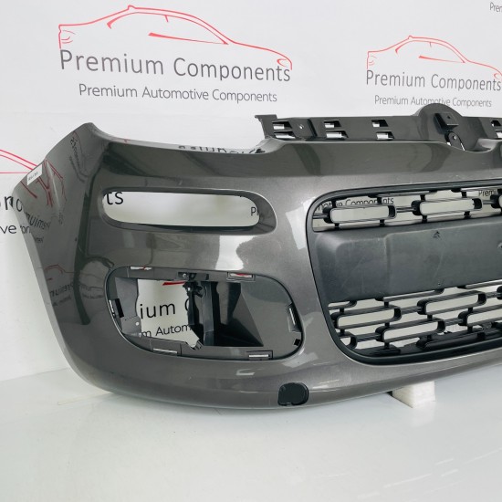 Fiat Panda Front Bumper Mk3 Genuine Grey 735520671 | 2012-2020 [au120]
