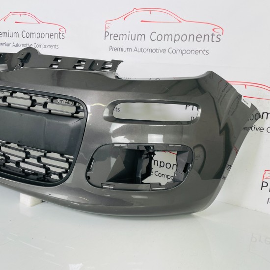 Fiat Panda Front Bumper Mk3 Genuine Grey 735520671 | 2012-2020 [au120]