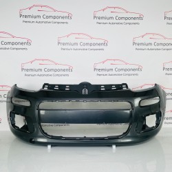 Fiat Panda Front Bumper Iii Mk3 Genuine Grey 735520671 | 2012-2020 [aw78]