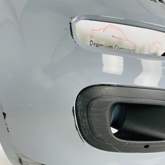 Fiat Panda Front Bumper Iii Mk3 Genuine Grey 735520671 | 2012-2020 [aw70]