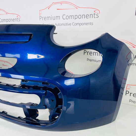 Fiat 500l Front Bumper Lounge Genuine Blue 735522402 | 2013-2017 [Bg23]