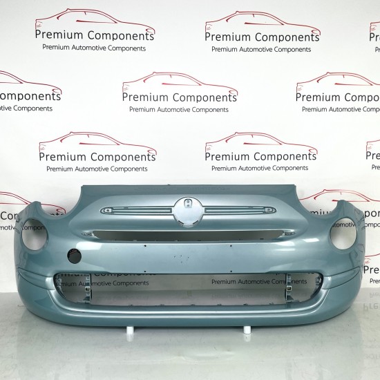 Fiat 500 Front Bumper Facelift Genuine Blue 735619476 | 2016-2021 [Bg63]