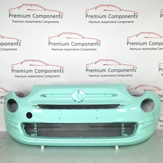 Fiat 500 Front Bumper Facelift Genuine Green 735619476 | 2016-2021 [Bg60]