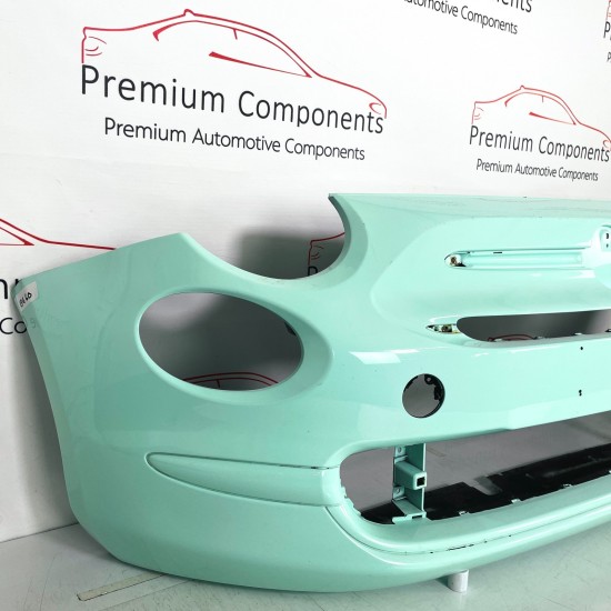 Fiat 500 Front Bumper Facelift Genuine Green 735619476 | 2016-2021 [Bg60]