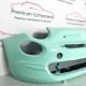Fiat 500 Front Bumper Facelift Genuine Green 735619476 | 2016-2021 [Bg60]