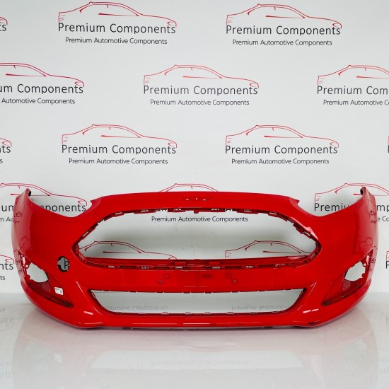 Ford Fiesta Front Bumper Genuine Race Red Mk8 Zetec S 2013- 2016 [ai28]