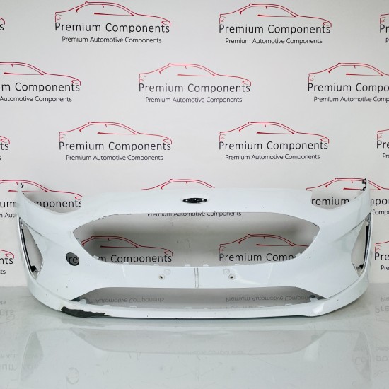 Ford Fiesta Front Bumper Genuine White Mk8 Ecoboost Hatchback 2018- 2023 [ai25]