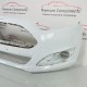 Ford Fiesta Front Bumper Genuine White Mk8 2013- 2016 [ai22]