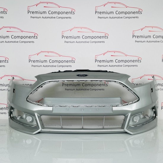 Ford Focus St Front Bumper Genuine Silver Mk3 Face Lift 2014 – 2018 [am30]
