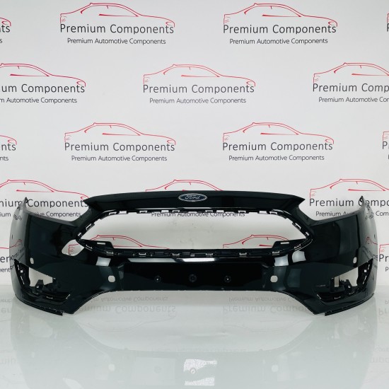 Ford Focus Front Bumper Genuine Black St-line Zetec S 2015 – 2018 [an128]