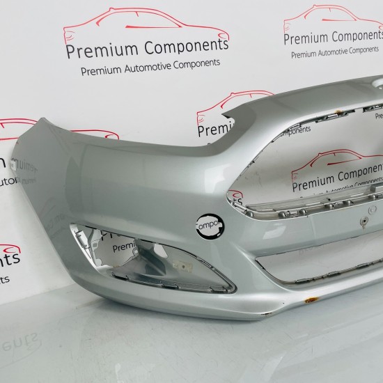 Ford Fiesta Mk8 Front Bumper Genuine Silver Needs Repair 2013- 2016 [ai18]