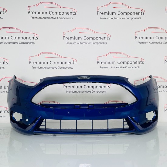 Ford Fiesta St Mk8 Front Bumper Genuine Blue 2013- 2016 [ao76]