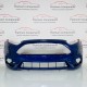 Ford Fiesta St Mk8 Front Bumper Genuine Blue 2013- 2016 [ao76]