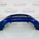 Ford Fiesta St Mk8 Front Bumper Genuine Blue 2013- 2016 [ao76]