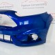 Ford Fiesta St Mk8 Front Bumper Genuine Blue 2013- 2016 [ao76]