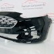 Ford Fiesta Vignale Front Bumper Genuine Black Mk8 With Grill 2018- 2022 [ao87]