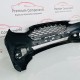 Ford Fiesta Vignale Front Bumper Genuine Black Mk8 With Grill 2018- 2022 [ao87]