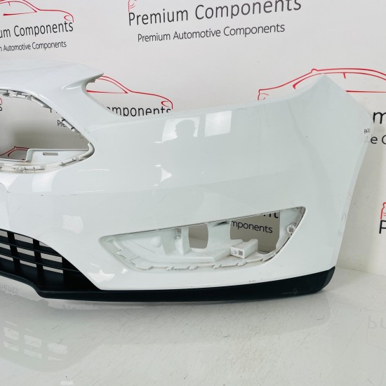 Ford Focus Front Bumper Genuine White With Grill 2015 – 2018 [an86]