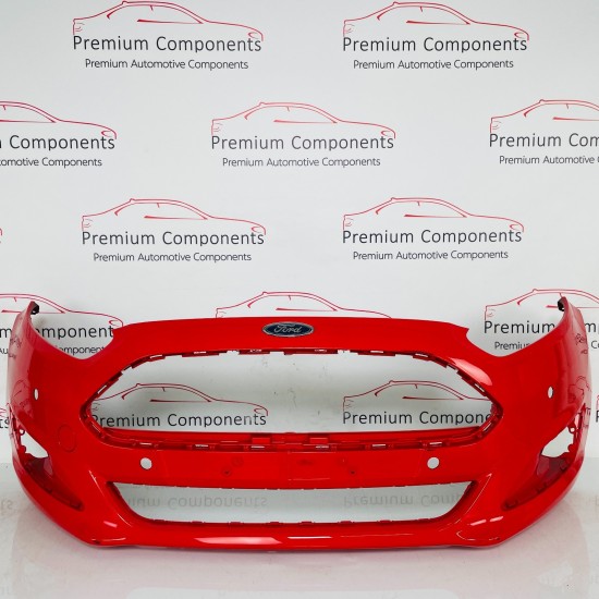 Ford Fiesta Front Bumper Mk7 Genuine Red 2013- 2016 [ao158]