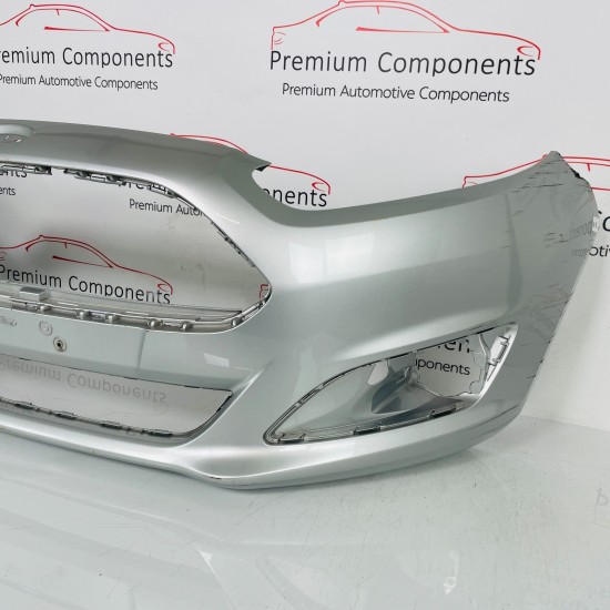 Ford Fiesta Mk8 Front Bumper Genuine Silver Needs Repair 2013- 2016 [ai18]