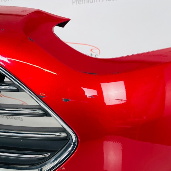 Ford Fiesta Front Bumper Genuine Red Candy Mk8 Zetec S 2013- 2016 [am29]