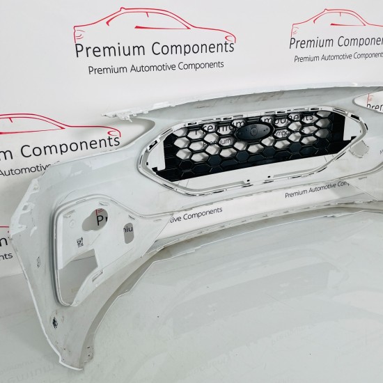 Ford Focus St Line Front Bumper Genuine White Mk4 Face Lift 2022 – 2024 Ford Focus St Line Front Bumper Genuine White Mk4 Face Lift 2022 – 2024