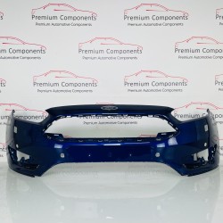Ford Focus St Front Bumper Mk3 Genuine Blue F1eb-17757-aj / 2015 – 2018 [ar38]