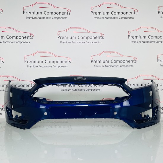 Ford Focus St Front Bumper Mk3 Genuine Blue F1eb-17757-aj / 2015 – 2018 [ar38]