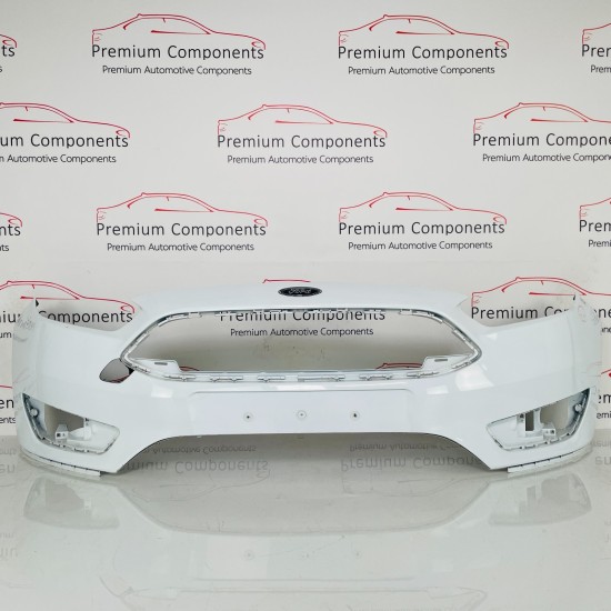 Ford Focus St Front Bumper Mk3 Genuine White F1eb-17757-aj / 2015 – 2018 [ar35]
