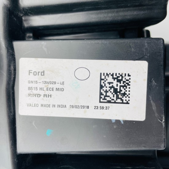 Ford Eco Sport 2 Headlight Headlamp Right Driver Offside 2018 - 2022 [l132]