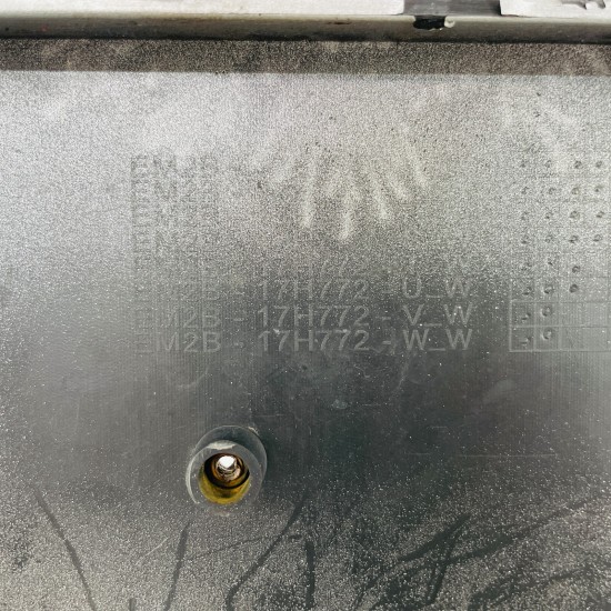 Ford S Max Front Bumper Genuine Silver With Pdc 2015 - 2020 [ao36]